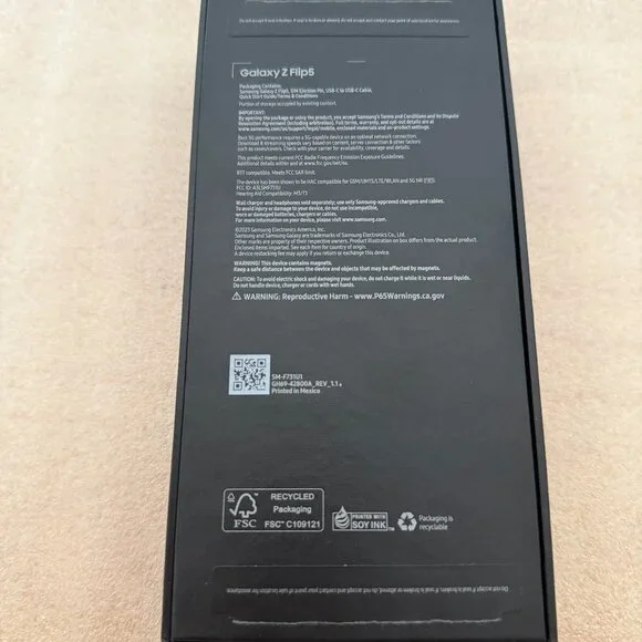 💯 Authentic📱Samsung📱 Galaxy Z Flip5 - 512 GB - Mint (Unlocked) - Picture 13 of 13